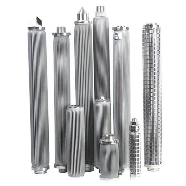 Industrial Pleated Metal Mesh Filter Cartridge OEM