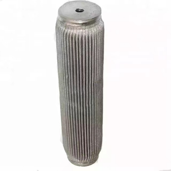 Industrial Pleated Metal Mesh Filter Cartridge OEM