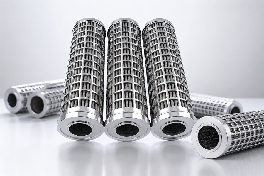 Perforated Plate Composite Mesh Cartridges