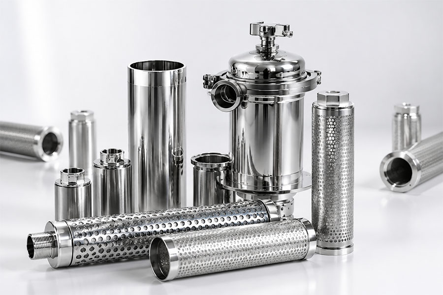Perforated Plate Composite Mesh Cartridges