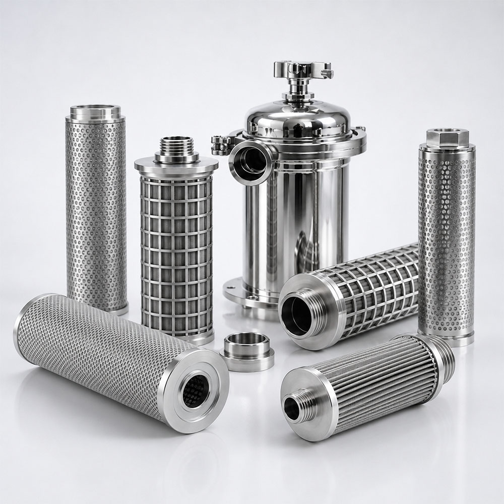 Perforated Plate Composite Mesh Cartridges