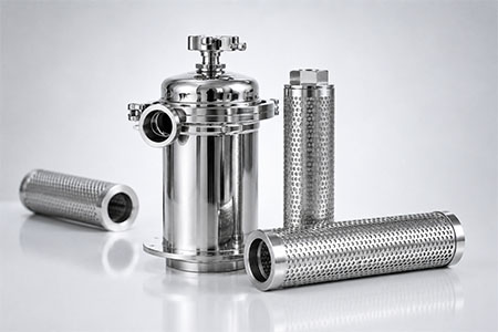 Perforated Plate Composite Mesh Cartridges