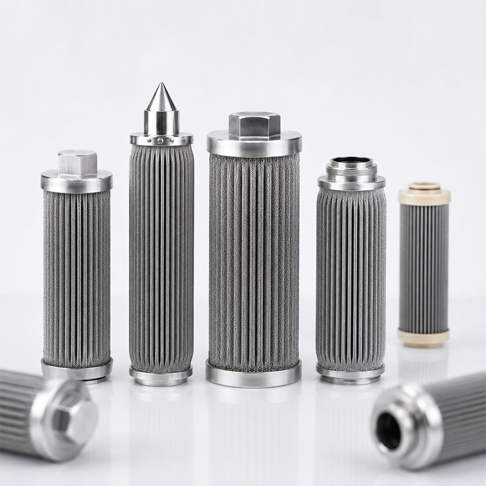 Sintered Pleated Filters