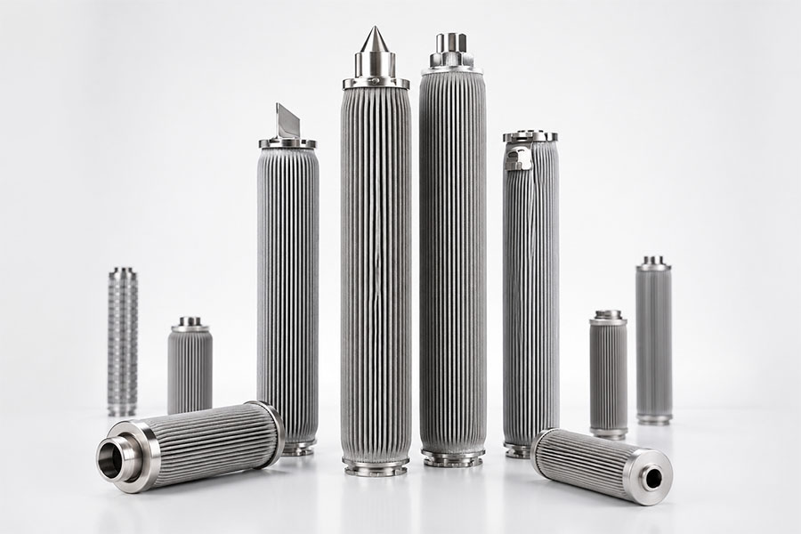 Sintered Pleated Filters