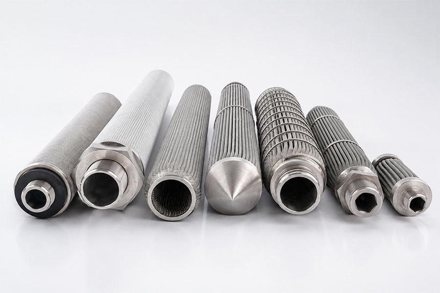 Sintered Pleated Filters