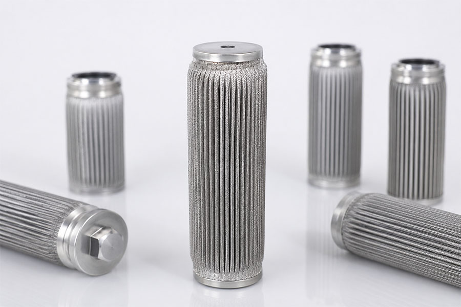 Sintered Pleated Filters