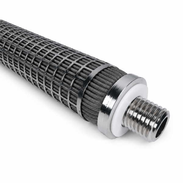 Sintered Pleated Metal Filter Cartridge for Fluids