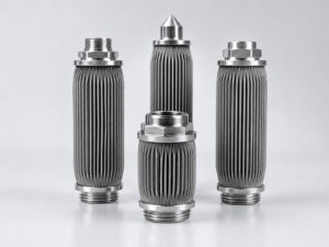 pleated or sintered filter