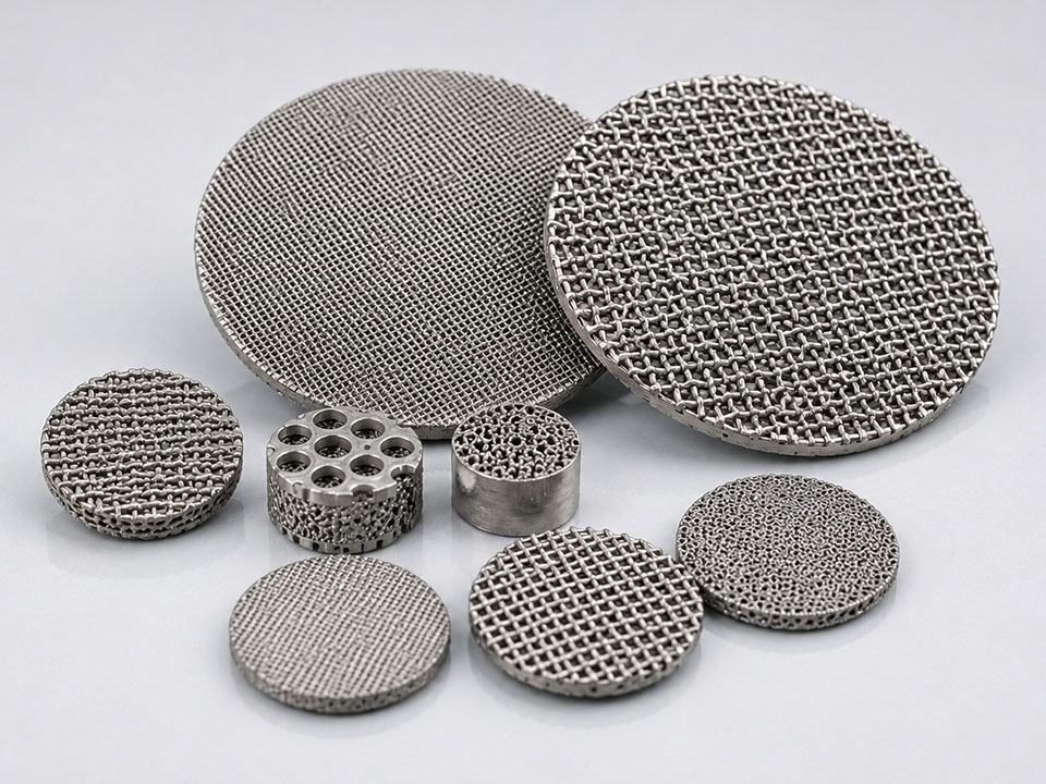 pleated or sintered filter